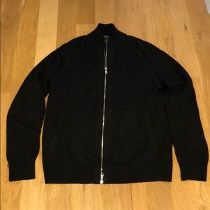 Banana Republic full zip cotton cashmere cardigan